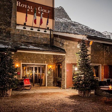 Grand Hotel Royal E Golf Courmayeur Buitenkant foto