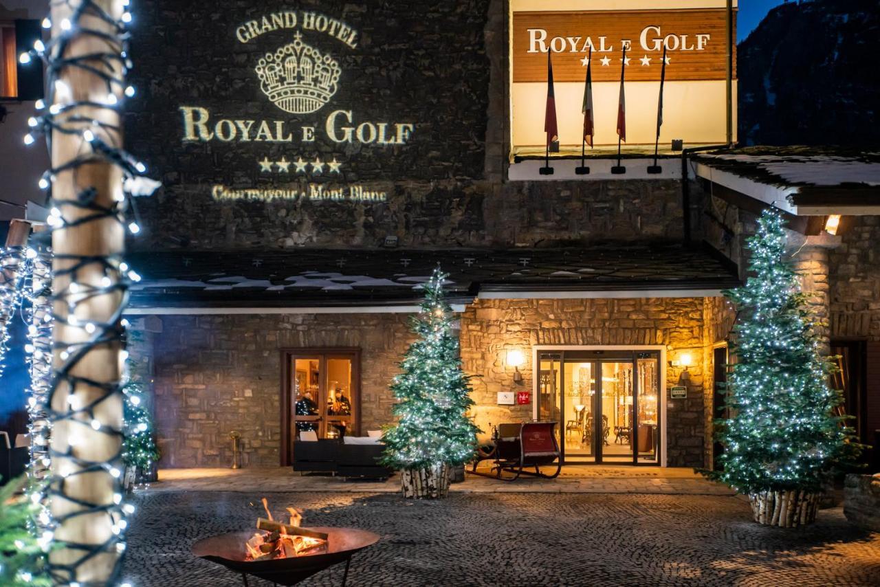 Grand Hotel Royal E Golf Courmayeur Buitenkant foto